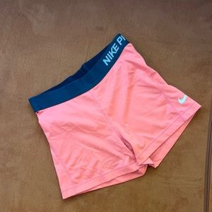 Nike pro training shorts